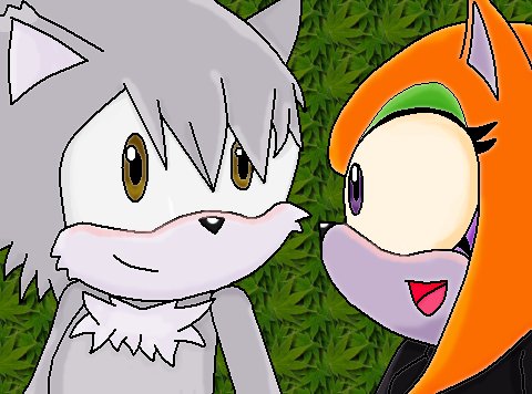  Shag and Jackie the wolf