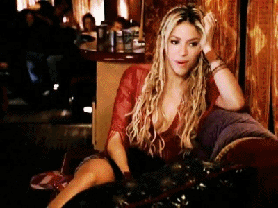 Shakira in 'Underneath Your Clothes' music video