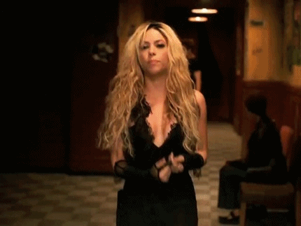  shakira in 'Underneath Your Clothes' música video
