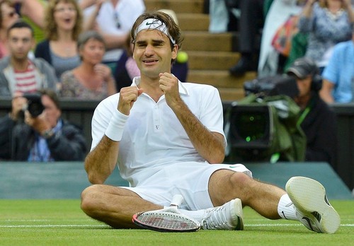  WImbledon 2012 won Roger Federer