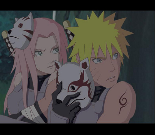  anbu sakura and Naruto