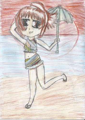  my ランダム drawing [ I'm just starting pleaz don't critisize me ] : (