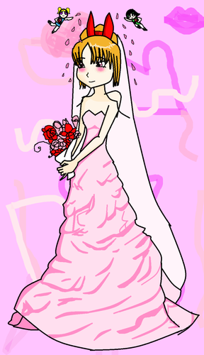 the pink bride
