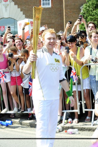  2012 Olympic Torch Relay in london - July,25