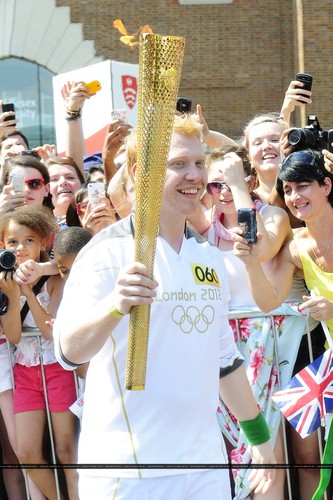  2012 Olympic Torch Relay in लंडन - July,25