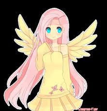  Ariana Cosplays as Fluttershy xD