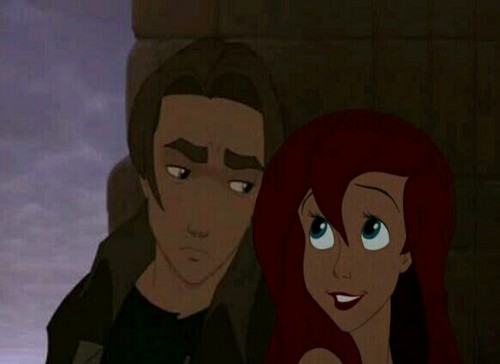 Ariel comforts Jim