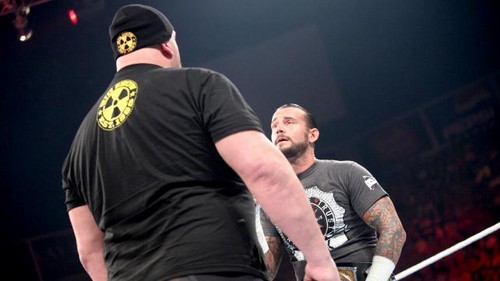  Big montrer confronts CM Punk