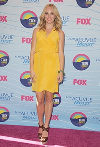  Candice at the Teen Choice Awards in LA - Press room {22/07/12}.
