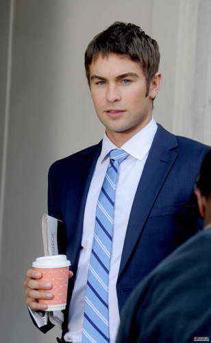  Chace - Gossip Girl - Behind the Scenes - July 12, 2012