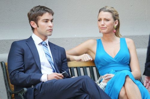  Chace - Gossip Girl - Behind the Scenes - July 12, 2012