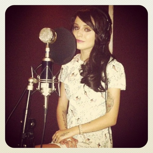  Cher in the studio