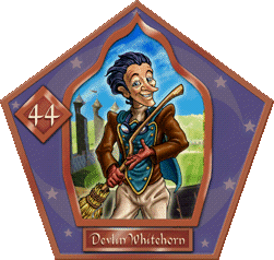 Chocolate frog cards - Devlin Whitehorn