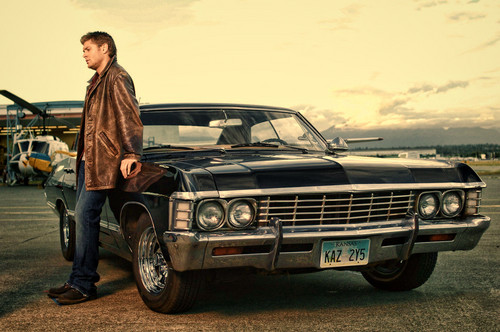 Dean Winchester with Chevrolet Impala 1967