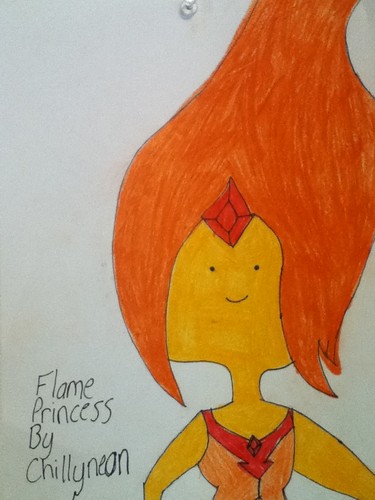  Flame Princess por Chillyneon