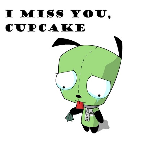  GIR I miss toi petit gâteau, cupcake