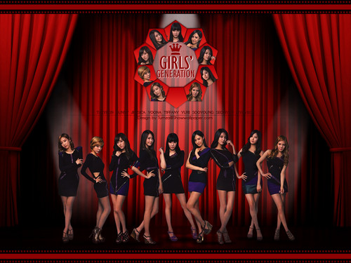  Girls Generation achtergrond