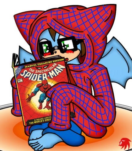  Gota cinta Spider-man!!! Request