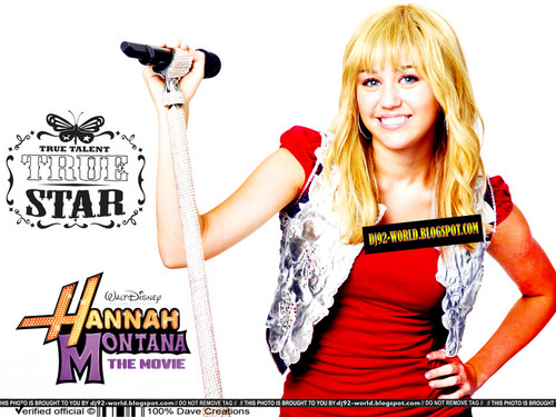  Hannah Montana the Movie Exclusive Promotional দেওয়ালপত্র দ্বারা DaVe!!!
