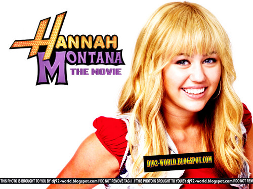  Hannah Montana the Movie Exclusive Promotional پیپر وال سے طرف کی DaVe!!!