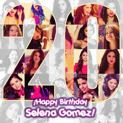  Happy 20th Birthday Selena Gomez
