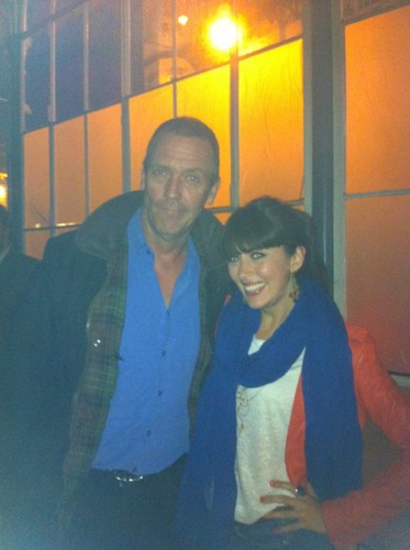  Hugh Laurie and Nolwenn Leroy (French Singer) in Francofolies de SPA