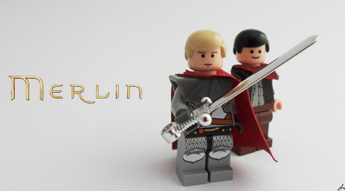 I just love Merlin in Lego
