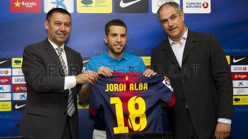  Jordi Alba Press Conference