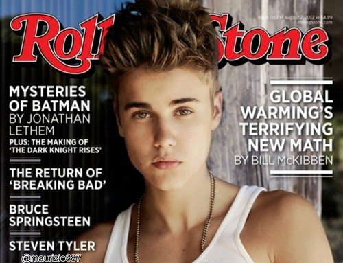  Justin Bieber RollingStone photoshoot Magazine, 2012