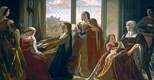  Katherine, her mother and sisters