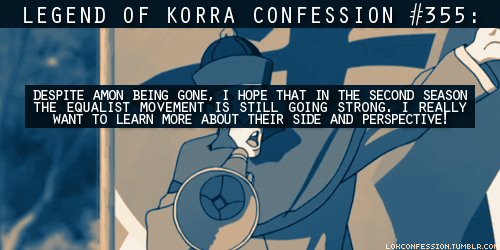  Korra Confessions