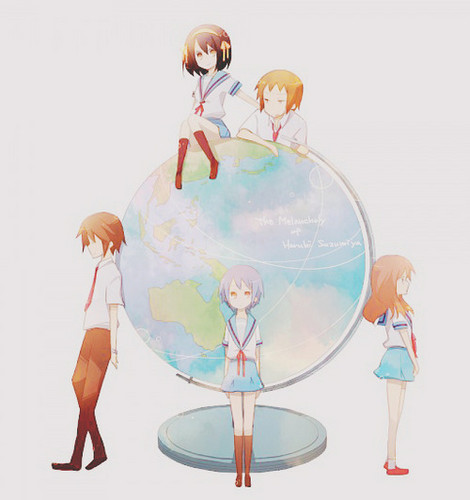 Kyon- On top of the world!