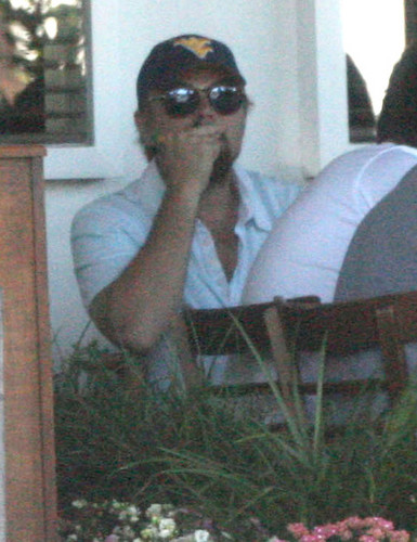  Leonardo DiCaprio Out For Lunch At Mauro's [July 17, 2012]
