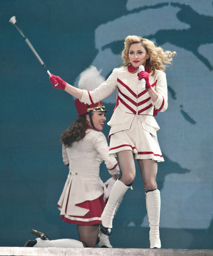  Мадонна Performs in Scotland [July 21, 2012]