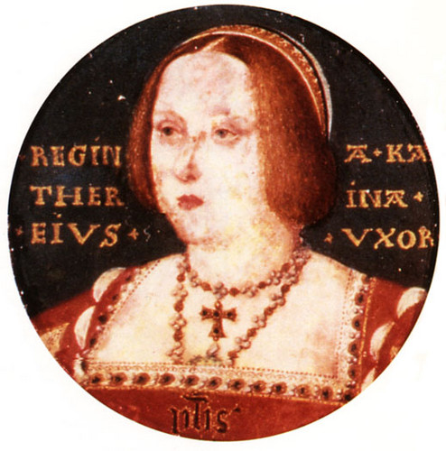 Miniature of Queen Katherine