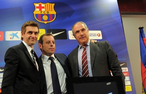  New coach Tito Vilanova - Press Conference