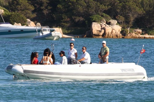 On Vacation Tour In Porto Cervo [17 July 2012]