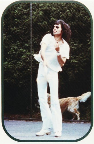 Queen at Ridge Farm in 1975