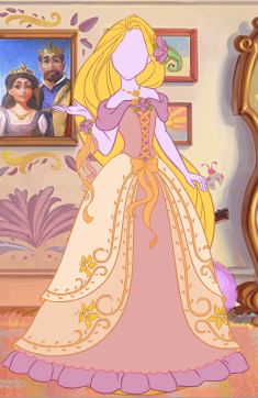  Rapunzel's dresses