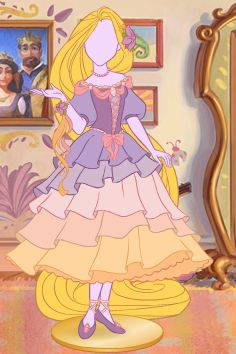 Rapunzel's dresses