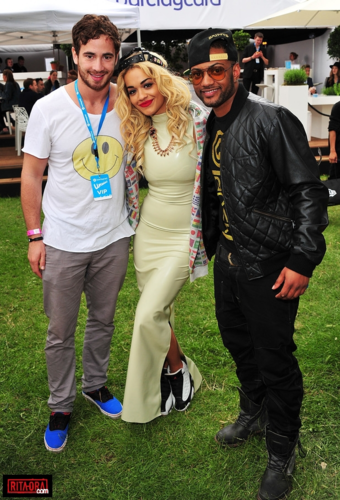  Rita Ora - Barclaycard Unwind Lounge - July 07, 2012