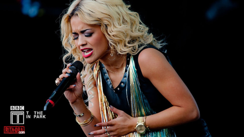  Rita Ora - T in the Park, held in Kinross, Scotland - July 08, 2012