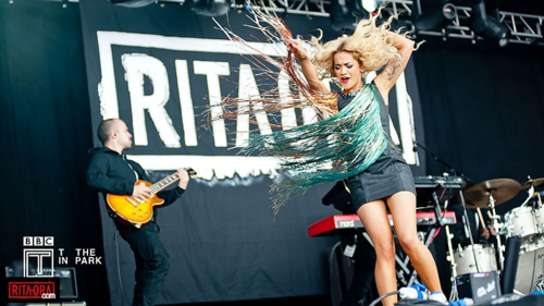  Rita Ora - T in the Park, held in Kinross, Scotland - July 08, 2012