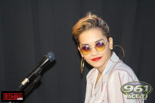  Rita Ora - iHeartRadio шарлотка, шарлотта Studio at Channel 96.1 - July 18, 2012