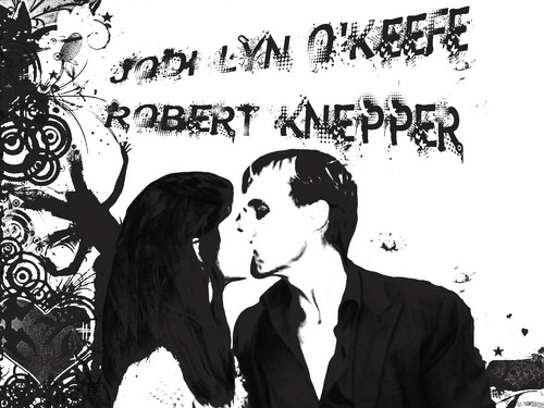  Robert Knepper/Jodi Lyn O'Keefe kertas dinding