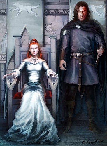  Sansa Stark & Sandor Clegane