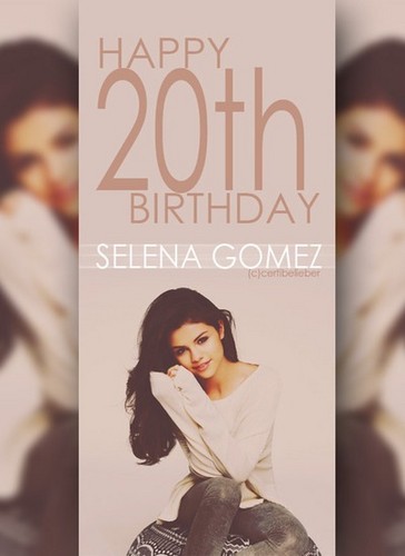  Selena Gomez 20th birthday