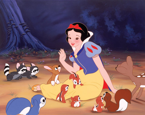  Snow White and the 動物