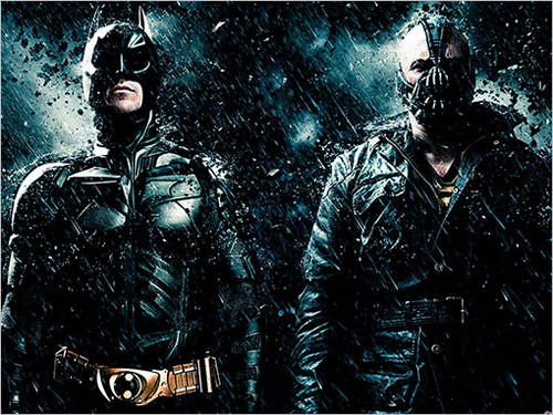  The Dark Knight Rises Бэтмен v Bane