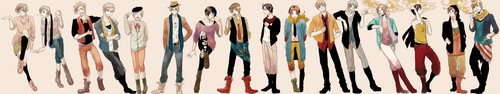  The Hipsters of hetalia - axis powers